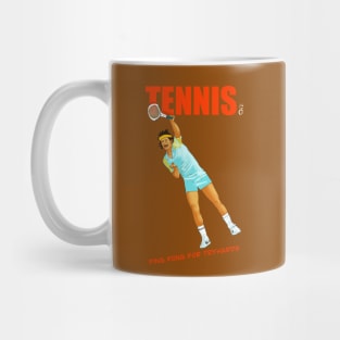 Tennis is like ping pong but bigger Mug